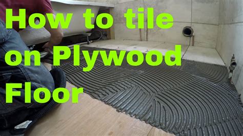 Beginner's Guide To Can You Install Tile On Plywood?