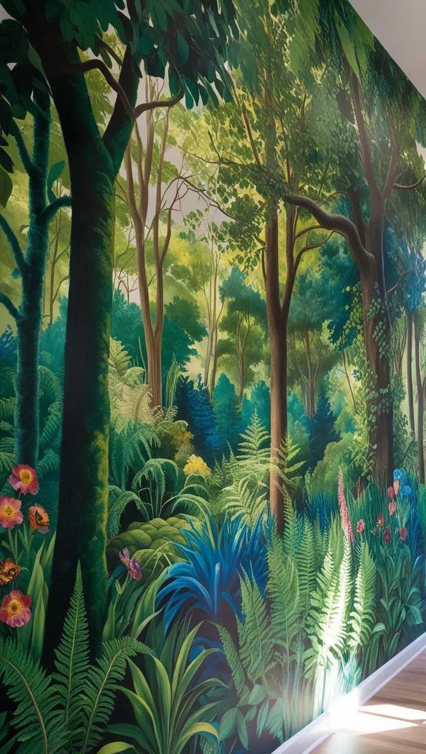 Nature-Inspired Murals