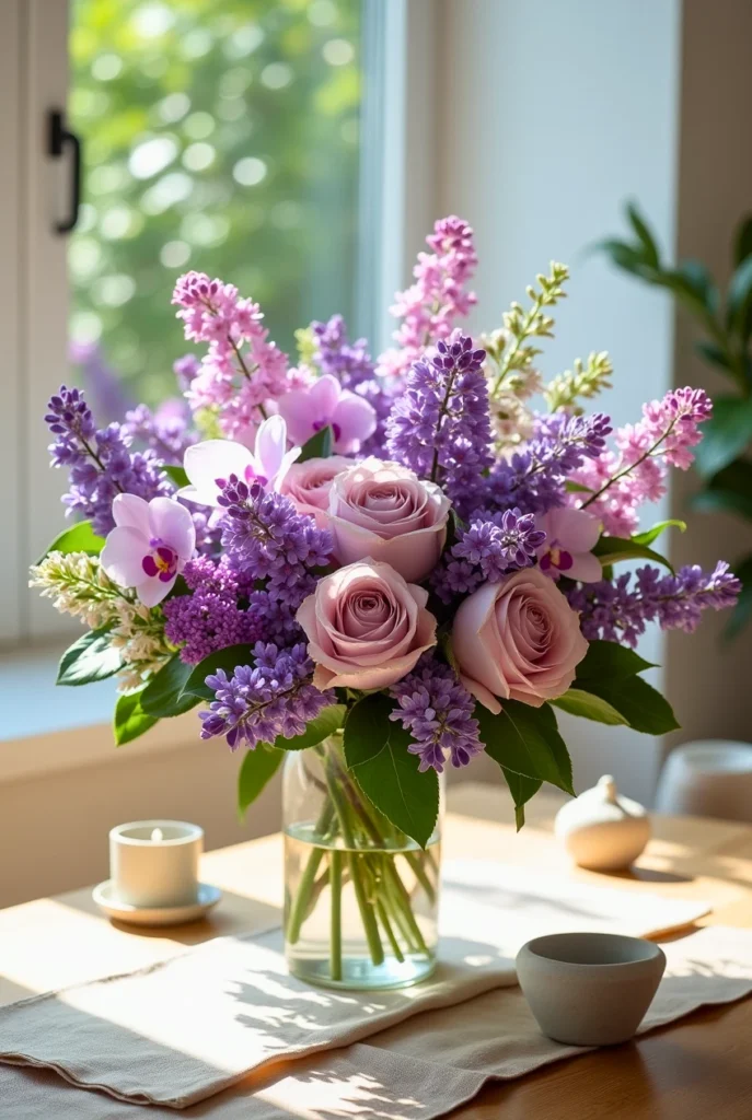 Elegant vase set