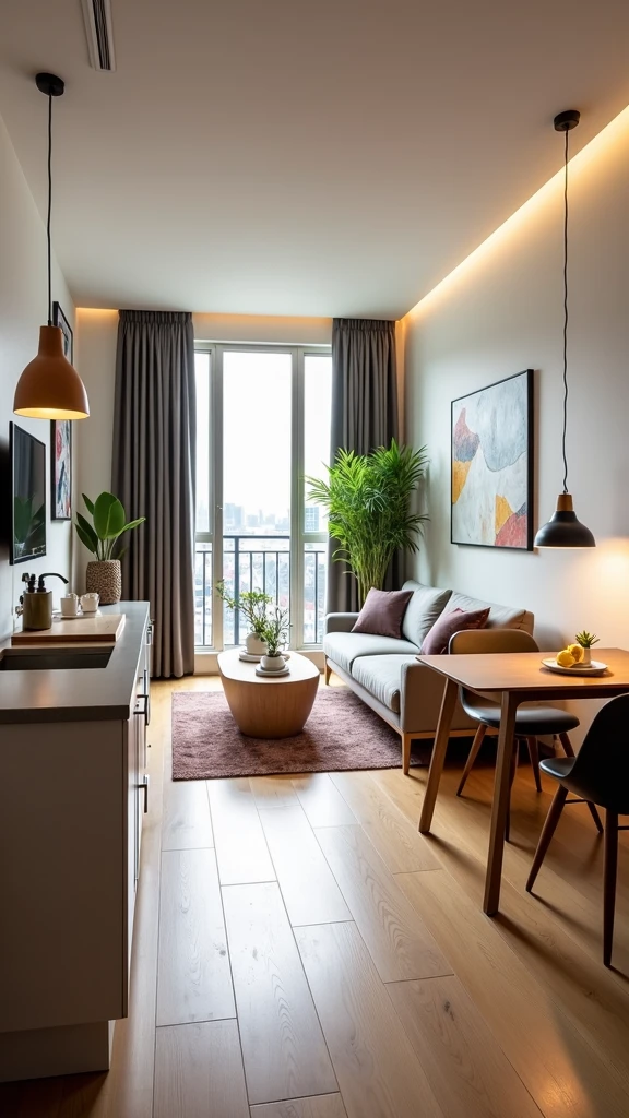 Open concept layouts