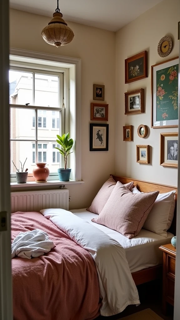 Personal mementos and artistic details