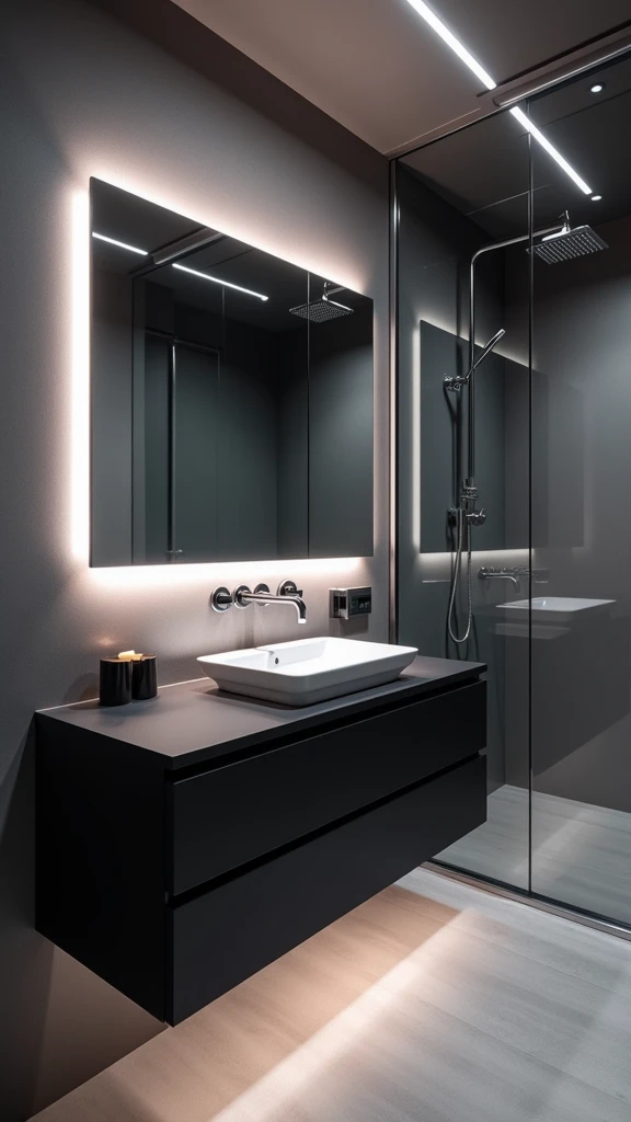 Smart & high tech bathroom features