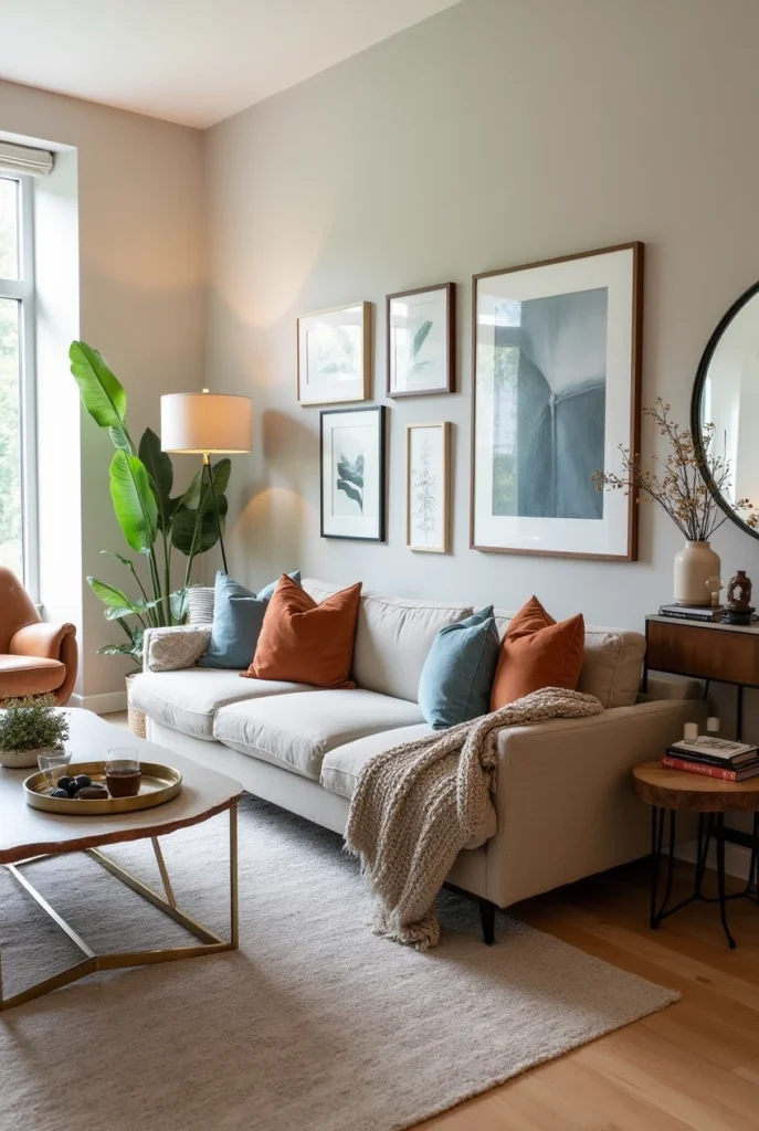 Sophisticated Living Space Layered Decor Ideas For Depth And Warmth