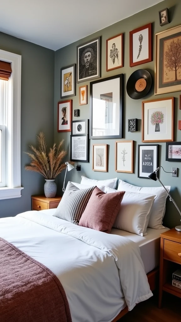 Statement walls with personal touch