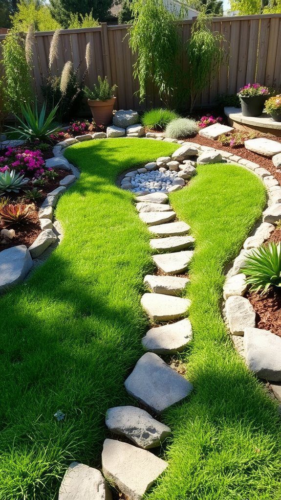 add beauty with stones