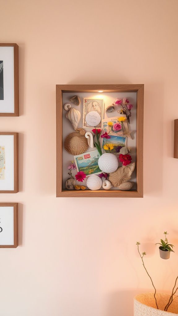 artistic three dimensional showcases