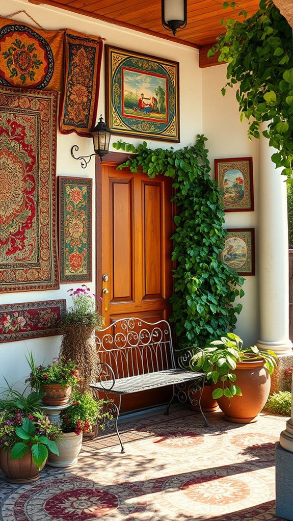 artistic wall hangings display