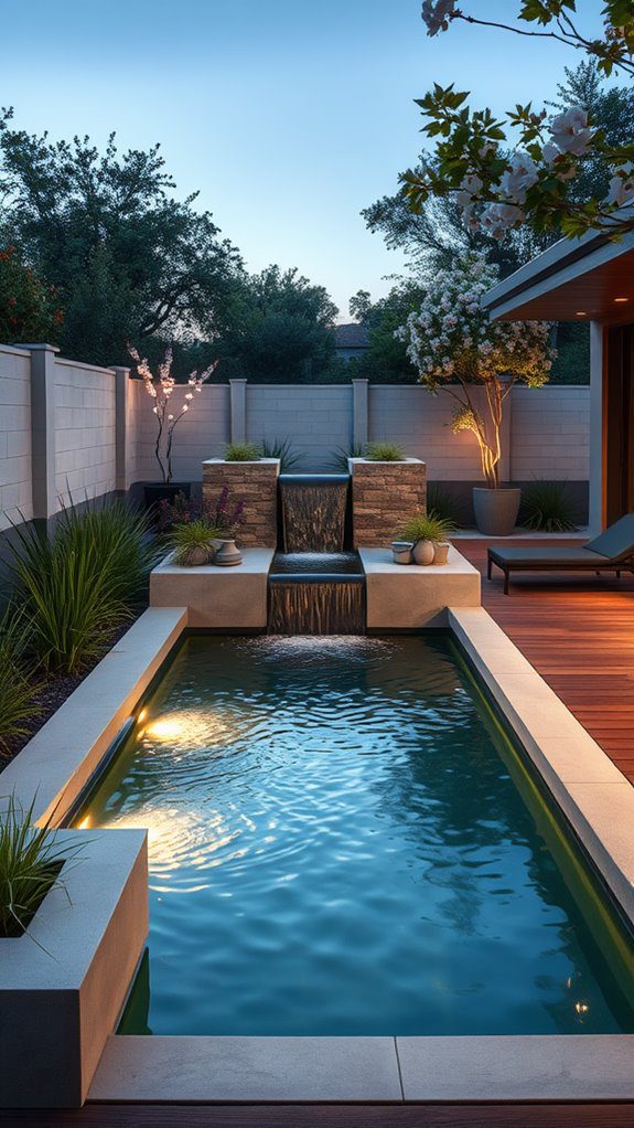 beautiful aquatic landscape design