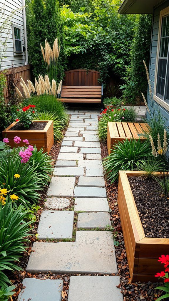 beautiful garden pathways designed