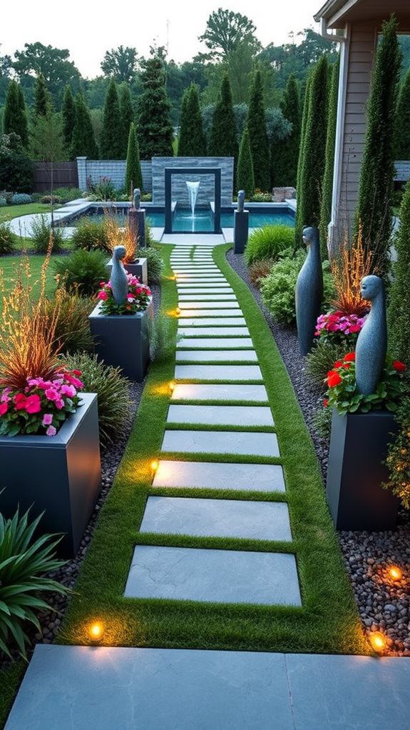 beautiful outdoor pathways design