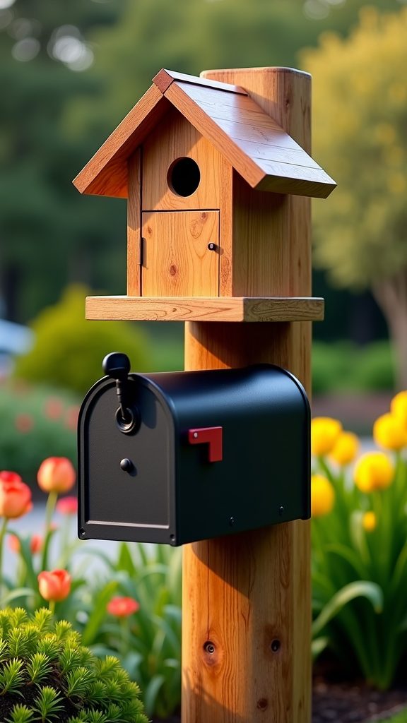 build a birdhouse structure