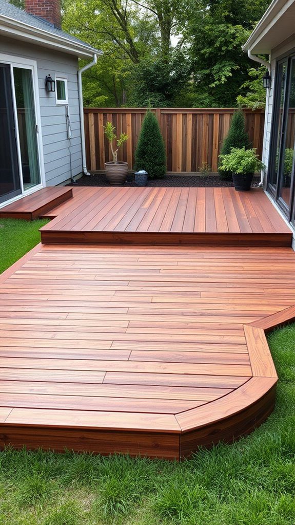 build a wooden deck