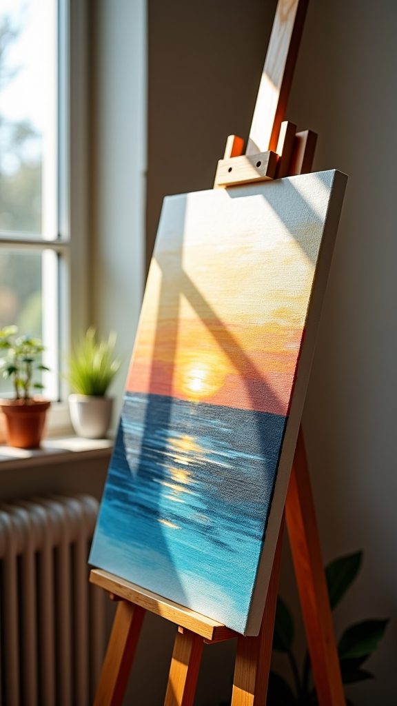 build up paint layers