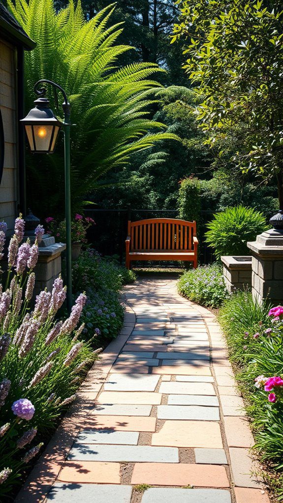 charming paths to gardens