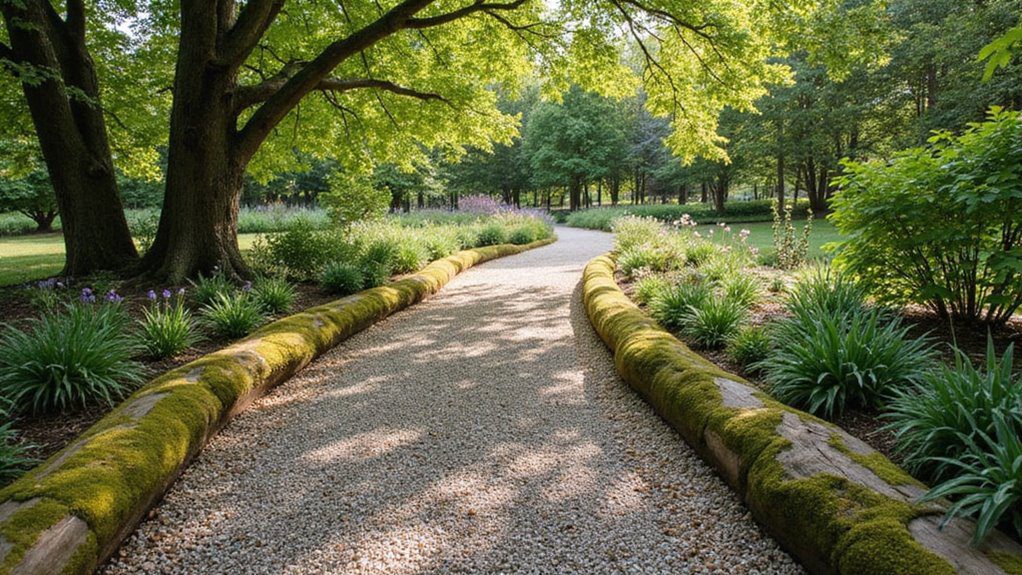 charming stone walkway design