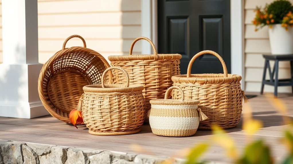 charming woven storage solutions