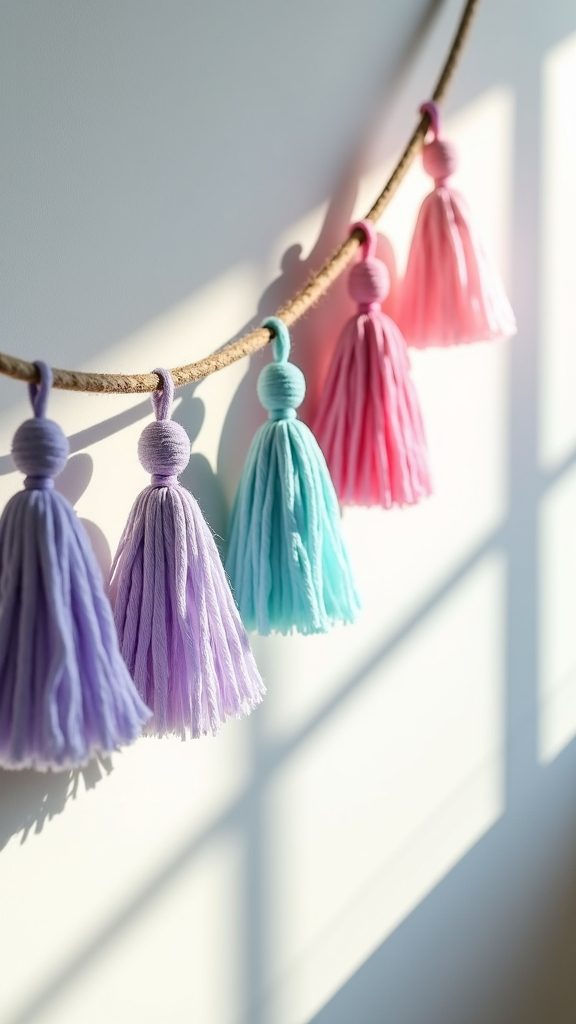 colorful decorative hanging strands