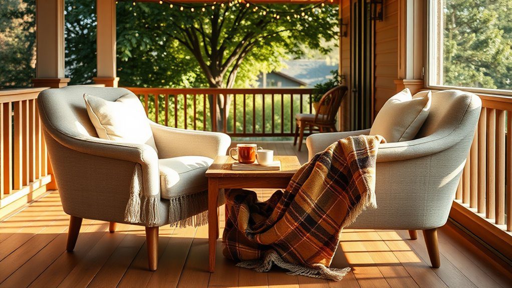 comfortable and inviting seating