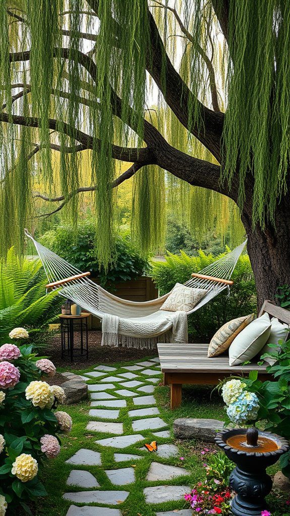 comfortable book filled corner