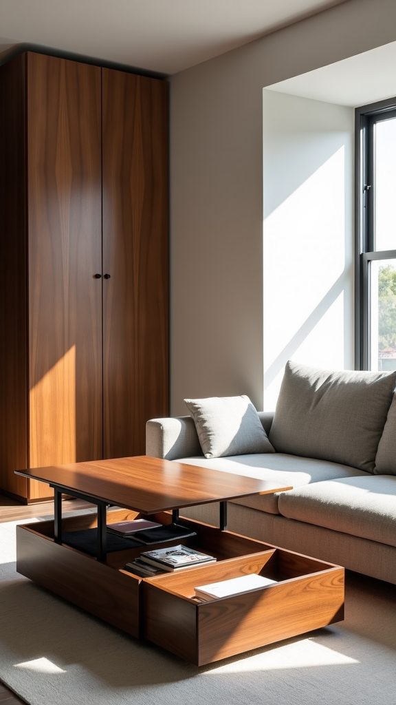 concealed storage design ideas