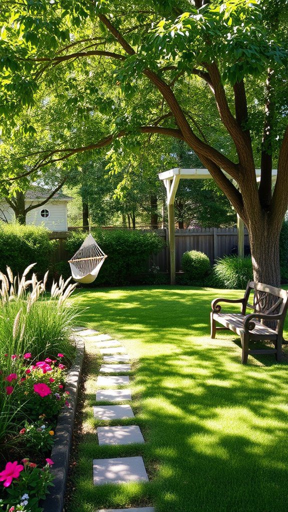 cozy outdoor relaxation spot