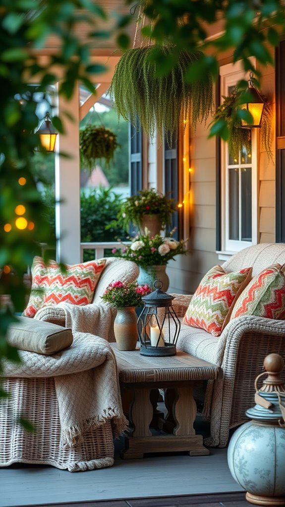 cozy seating for comfort