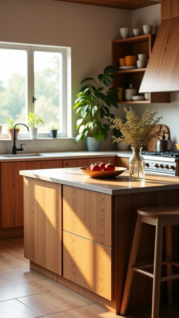 cozy welcoming kitchen space