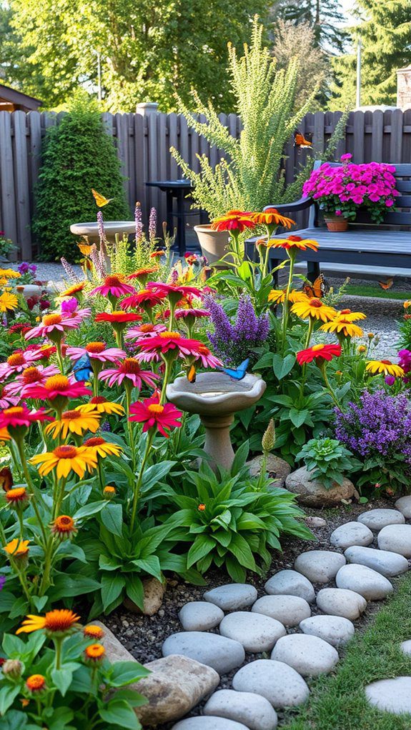 create a butterfly habitat