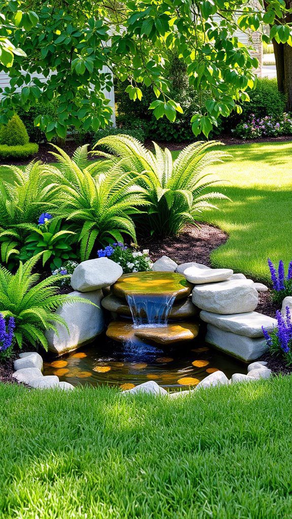 create a decorative fountain