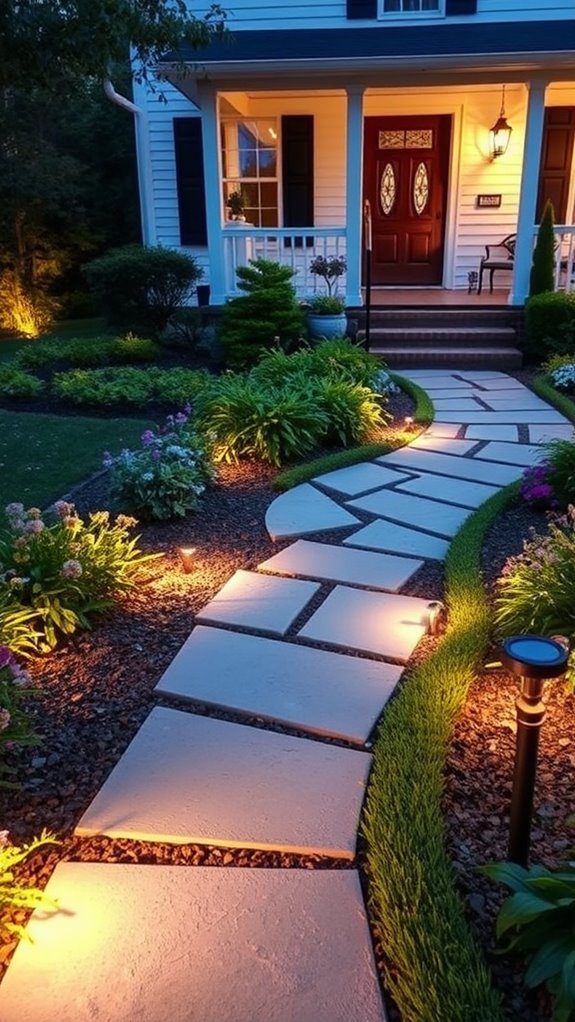 create a garden pathway