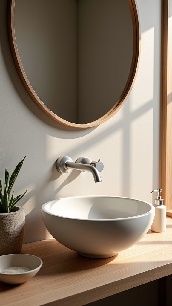 curved basin for washing