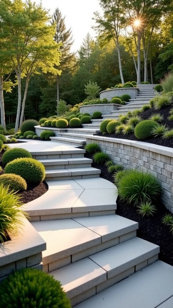 curved walls enhance design