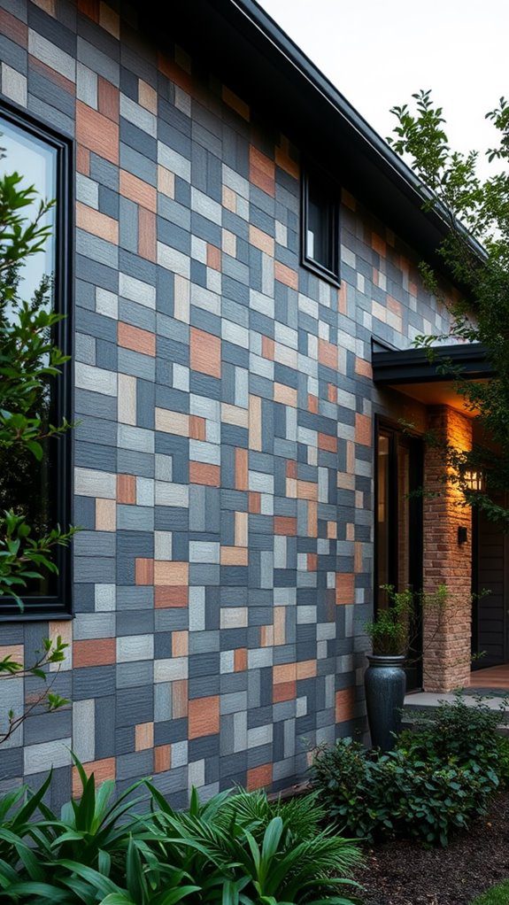 decorative exterior wall design