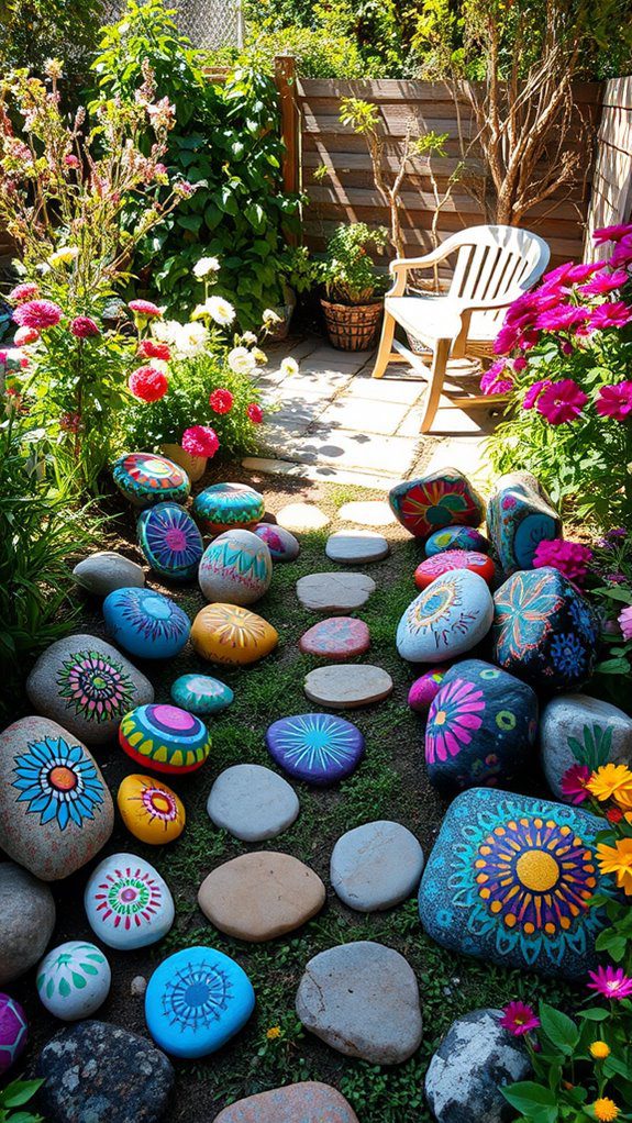 decorative painted rocks