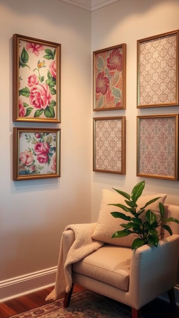 decorative textile wall art