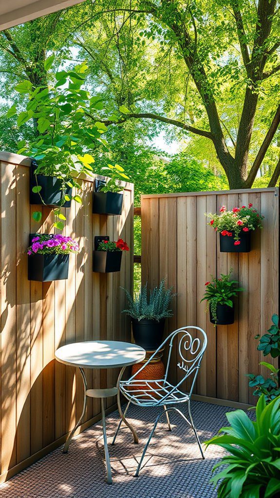 decorative wall mounted planters
