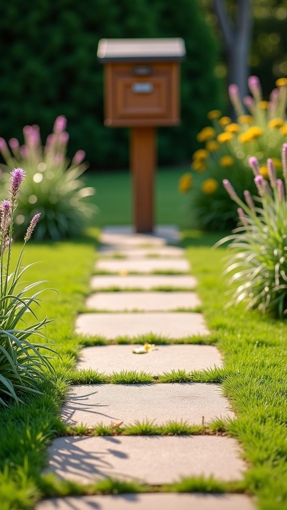 design a mailbox walkway