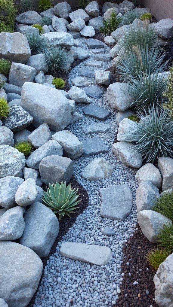 designing a stone garden