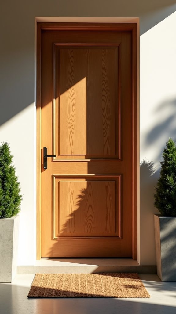 elegant and inviting entrance