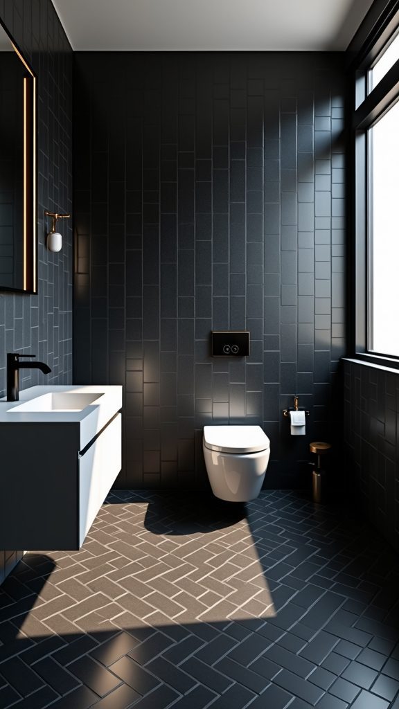 elegant geometric tile design