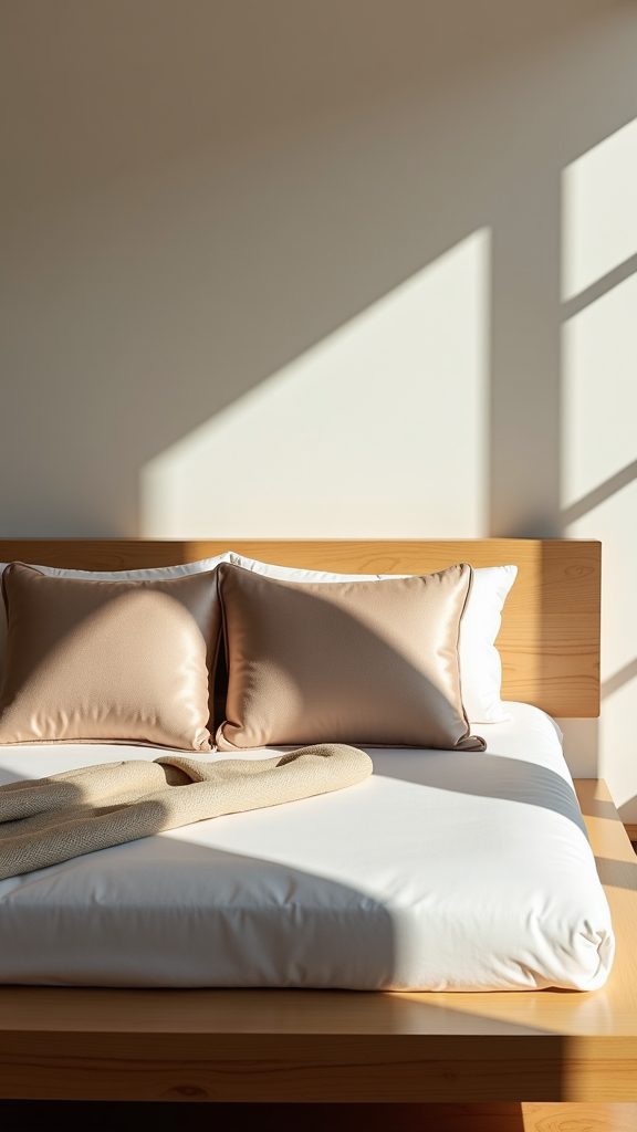 elegant raw silk pillows
