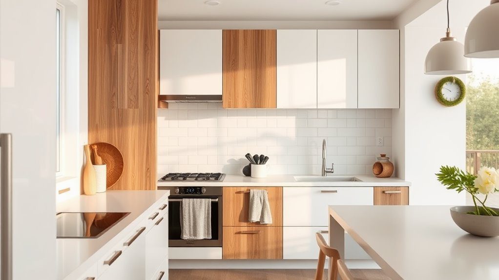 elegant white kitchen design