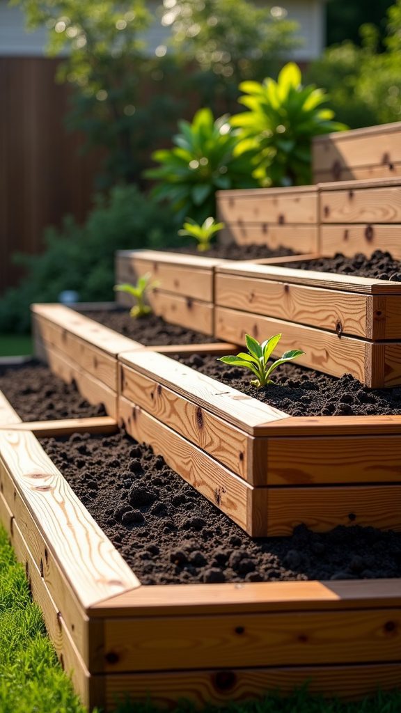 elevated garden bed design