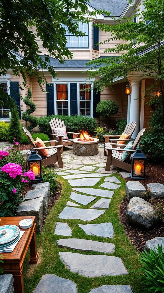 enhance outdoor dining spaces