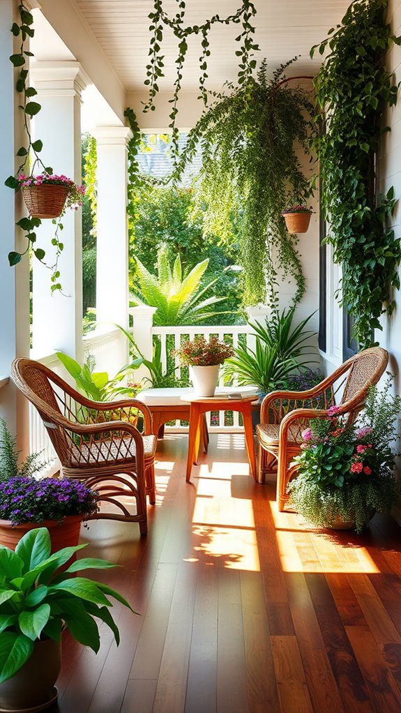 enhance space with plants