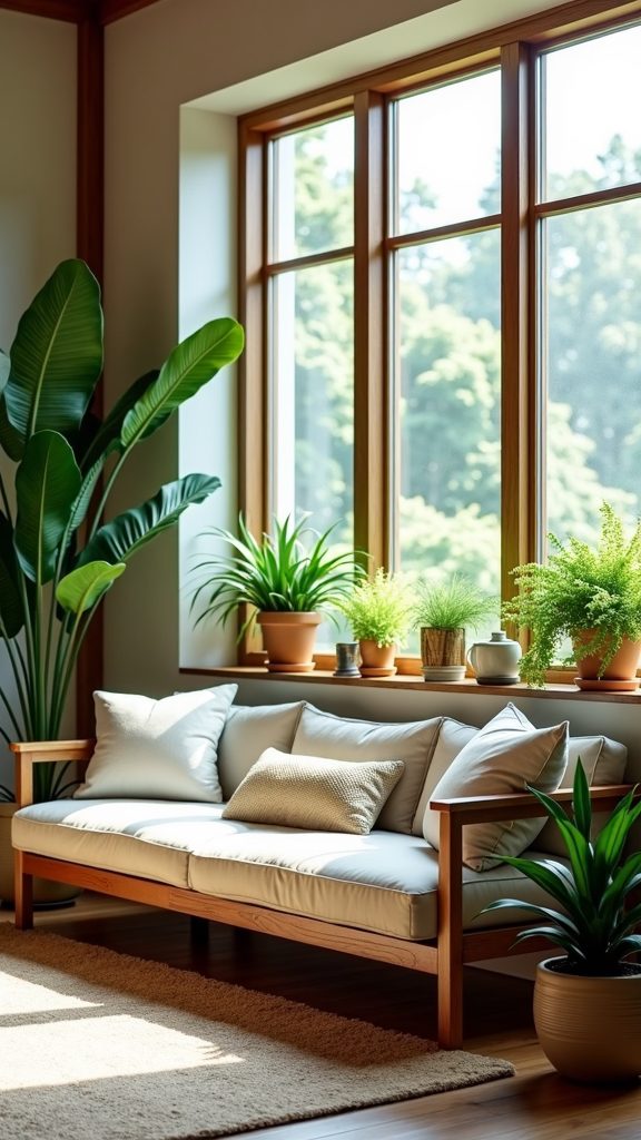 enhancing spaces with greenery