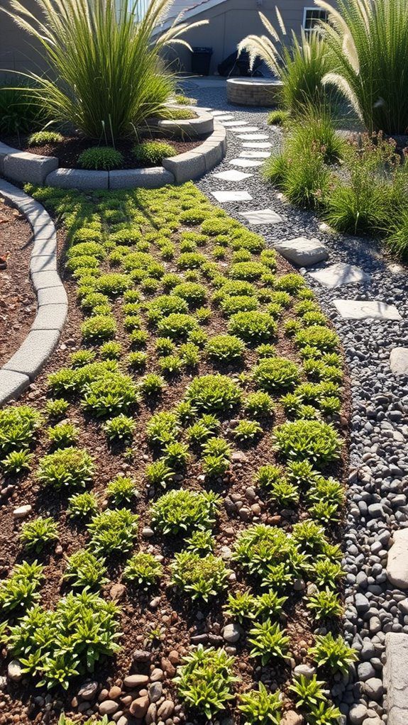 erosion control with ground cover