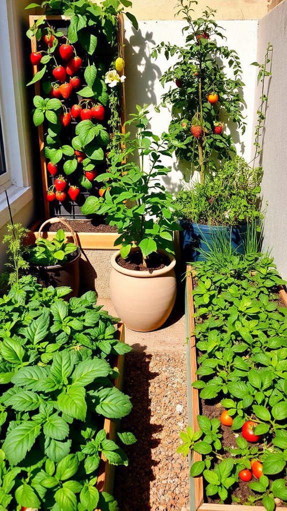 food producing garden design