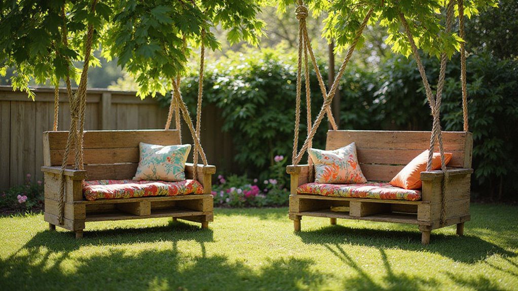 garden swing design ideas