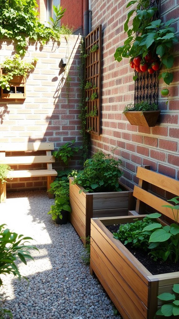 growing food in gardens